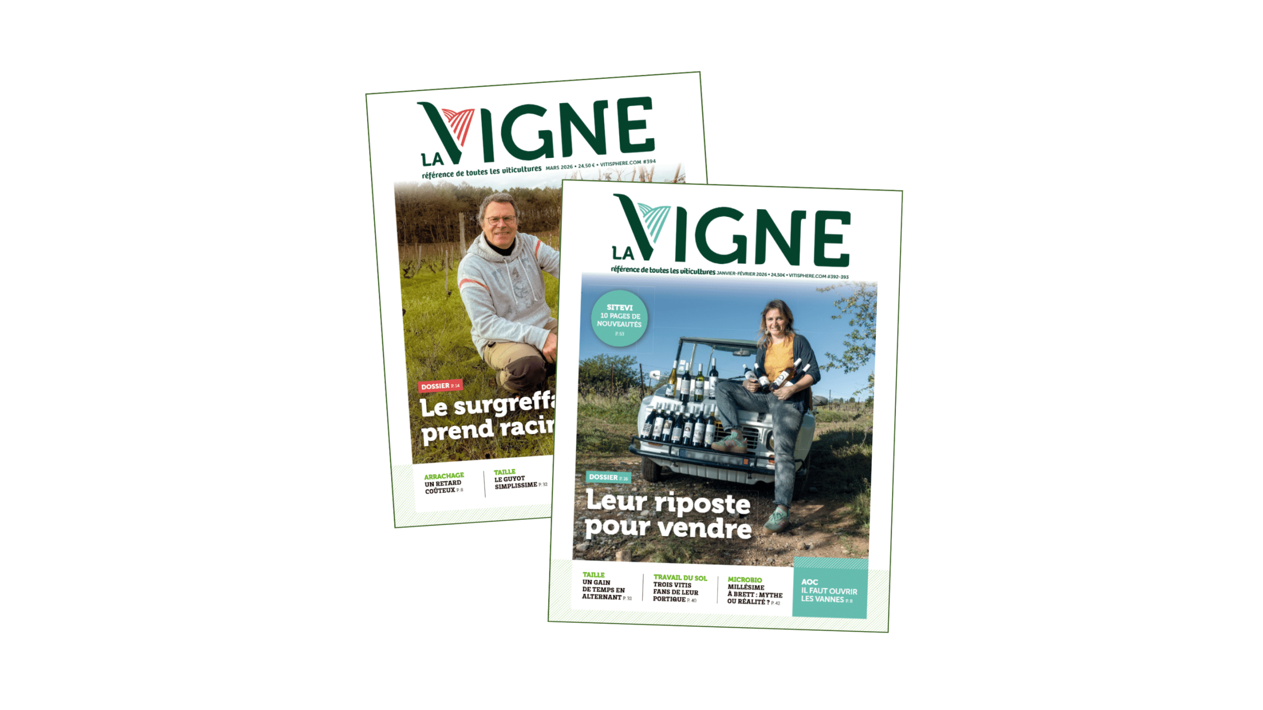 Couvertures La Vigne